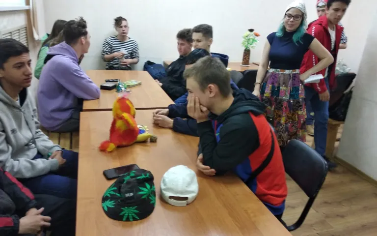 В РЦОО Советского района студенты проводят Клубы общения