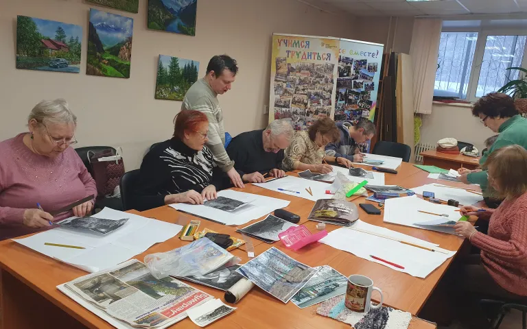 Студия живописи ВОИ в Ресурсном центре