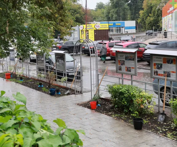 Площадка карманного парка