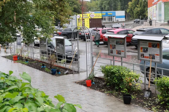 Площадка карманного парка